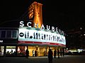 Berlin Schaubühne nachts