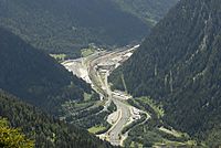 Brennerpass from north