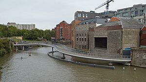 Castle Bridge, Bristol, from west