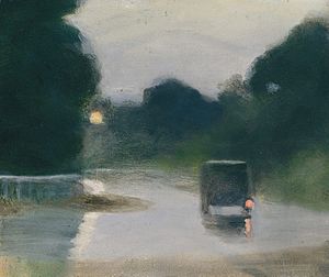 Clarice Beckett Wet Evening