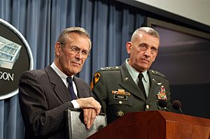 Donald Rumsfeld Tommy Franks