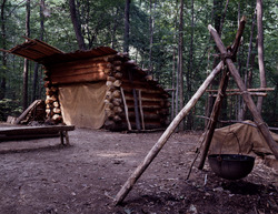 Explore Park has thirteen hundred acres of wood, streams, and meadows in Roanoke, Virginia LCCN2011632044