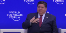 JB Pritzker at the WEF, 2023