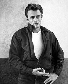 James Dean in Rebel Without a Cause