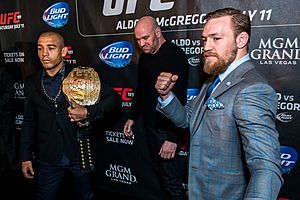 José Aldo vs. Conor McGregor, UFC 189 World Tour London