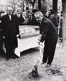 LBJ Groundbreaking Kennedy Center