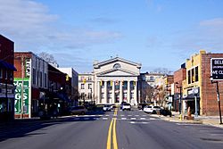 View along Main Street (NC 27)