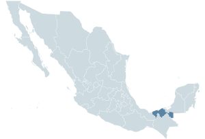 Location within Mexico