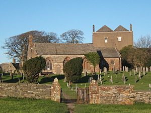 Millom Castle and Holy Trinity Church - geograph.org.uk - 540503.jpg