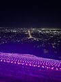 Pink Triangle installation on Twin Peaks in 2022