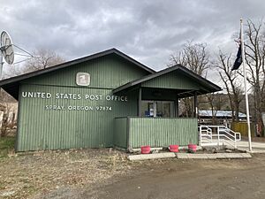 Post Office in Spray, Oregon