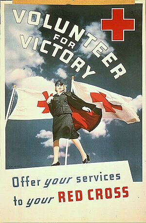 Poster-red-cross-volunteer-for-victory