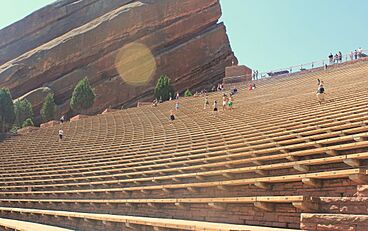 Red Rock Amphitheatre Seatings