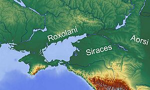 Roxolani, Siraces, Aorsi