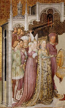 Theodelinda married Agilulf (detail)