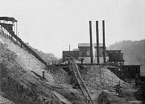 Upper and Lower Clay Mines at Etna Plant in New Cumberland, West Virginia