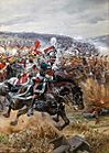 Woodville Richard Caton - Poniatowski's Last Charge at Leipzig 1912