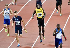 4x100 men final London 2017