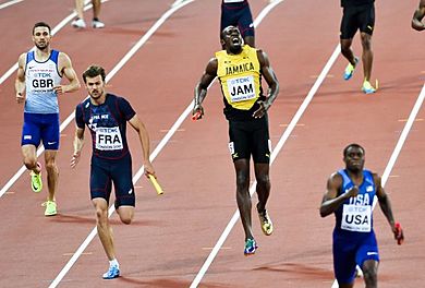 4x100 men final London 2017