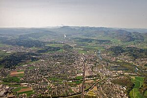 Aarau from top