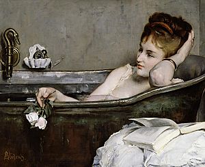 Alfred Stevens Le Bain