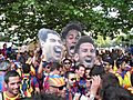 Barcelona fans - Champions league 2015 Berlin