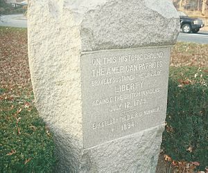 Battle of West Rocks monument.jpg