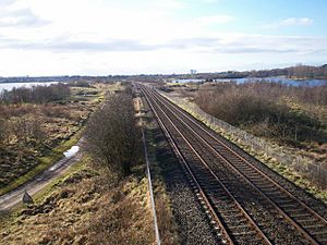 Belfast to Dublin Railway Line near Lurgan - geograph.org.uk - 1169138