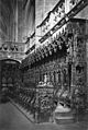 Bourg-en-Bresse. Brou Church, Choir Stalls (Interior)