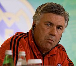 Carlo Ancelotti in Russia