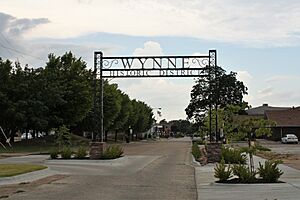 Downtown Wynne, AR Entrance