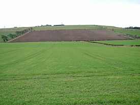 Flodden Field (Braxton) - 2004-Feb-06 - Looking SSE from the monument