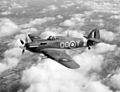 Hurricane IIC 3 Sqn RAF in flight c1942