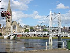 Inverness Ness Footbridge 15760