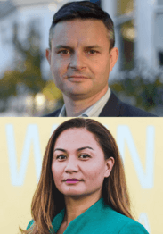 James Shaw and Marama Davidson