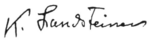 Karl Landsteiner signature.png