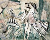 Marie Laurencin, 1913, Le Bal élégant, La Danse à la campagne.