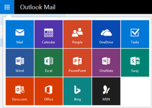 Outlook apps shortcuts