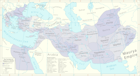 Partition of Babylon 323 BC