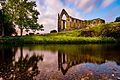 Priory of St Mary, north and north-west façades, Bolton Abbey