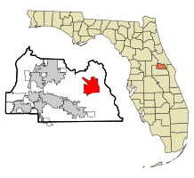 Location in Seminole County and the state of Florida