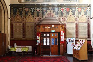 St Andrew, Bethune Road - West end (geograph 4397963)