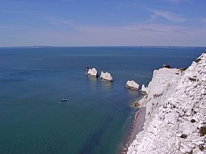 The Needles, IW, UK