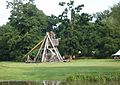 Trebuchet at Warwick Castle, 2009