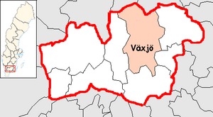 Växjö Municipality in Kronoberg County.png