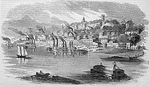 View of Vicksburg, Mississippi