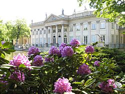 Warszawa lazienki park