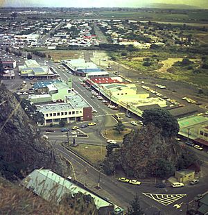 Whakatane town 1975