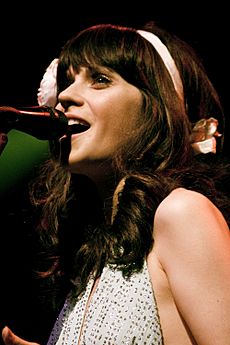 Zooey Deschanel of She & Him @ Terminal 5 08