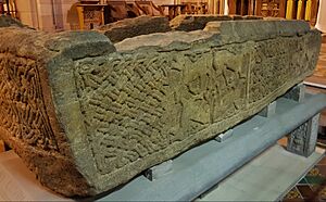 A side of the Govan Sarcophagus